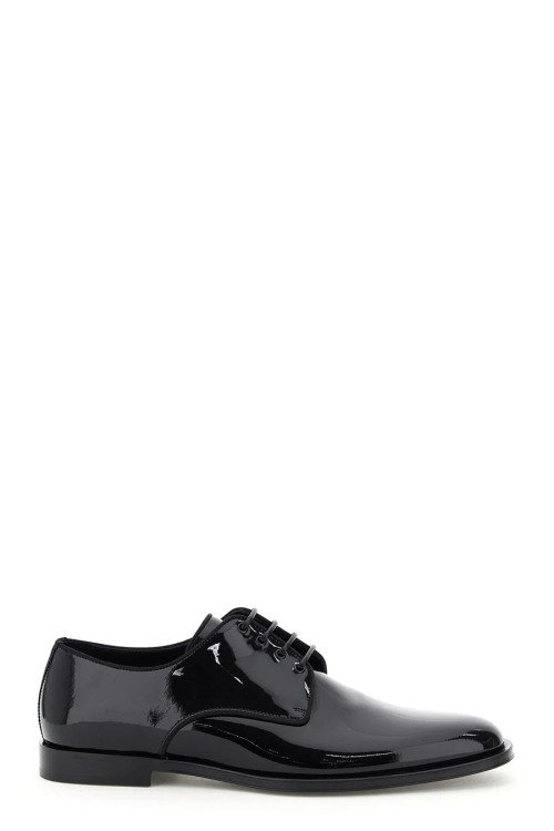 Dolce & Gabbana Black Lace-up Shoes