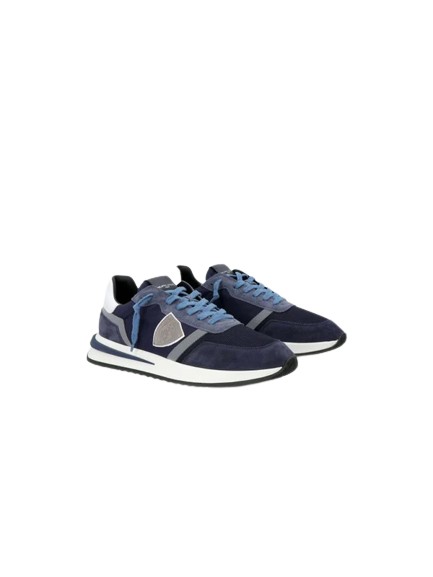 Shop Philippe Model Blue Running Sneakers