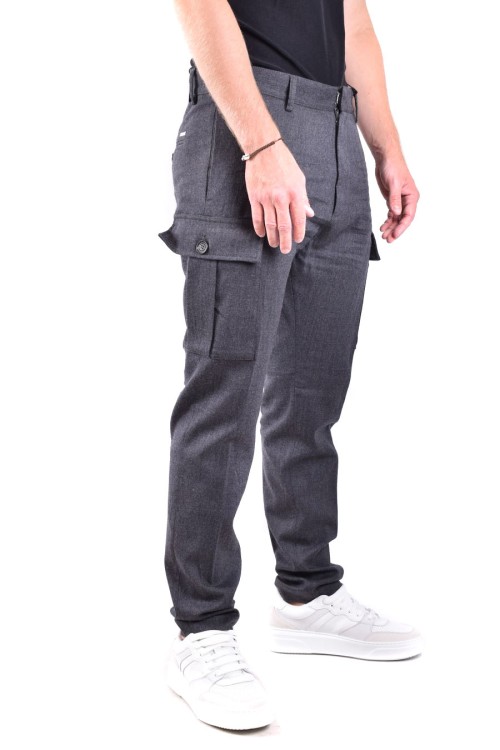 Shop Dsquared2 Grey Cargo Trousers