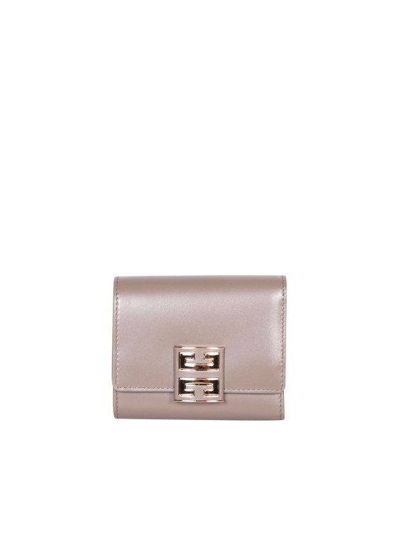 Givenchy Leather Wallet In Pink