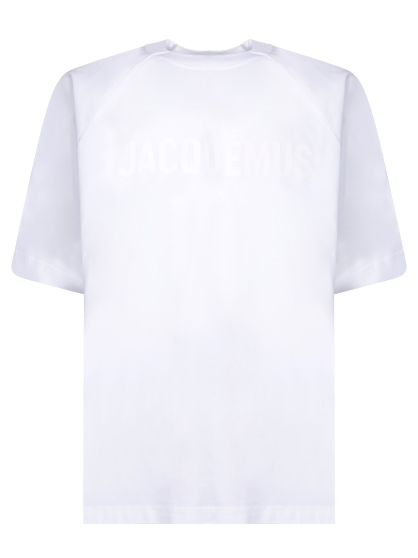 Jacquemus Logo White T-shirt In White