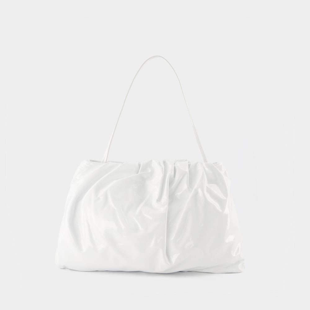Staud Phoebe Bag - Leather - White In White