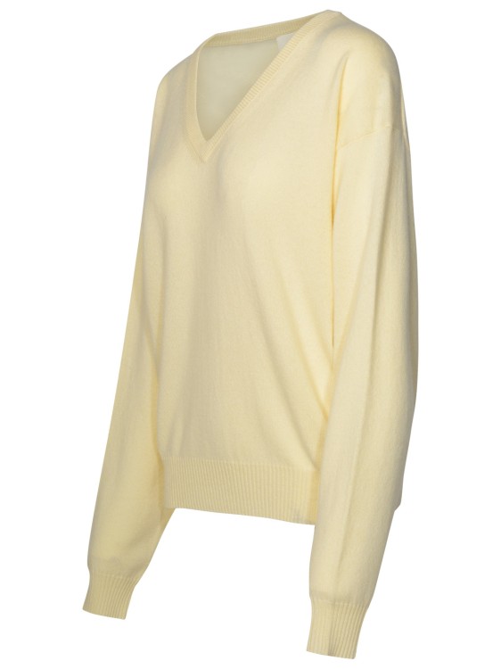 Shop Sportmax Ivory Wool Blend Sweater In Neutrals