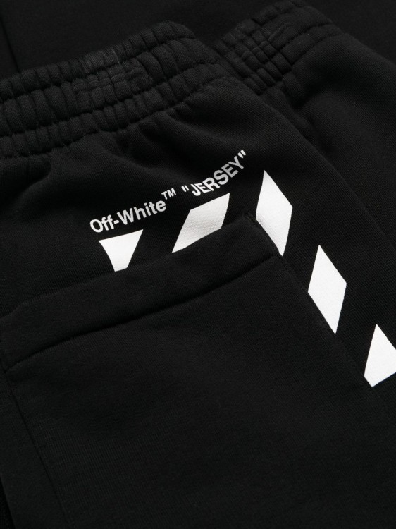 Shop Off-white Diag-pocket Track Pants In Black