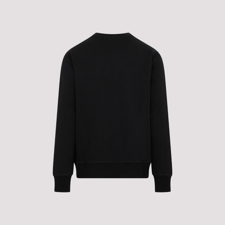 Shop Alexander Mcqueen Black Cotton Sweatshirt