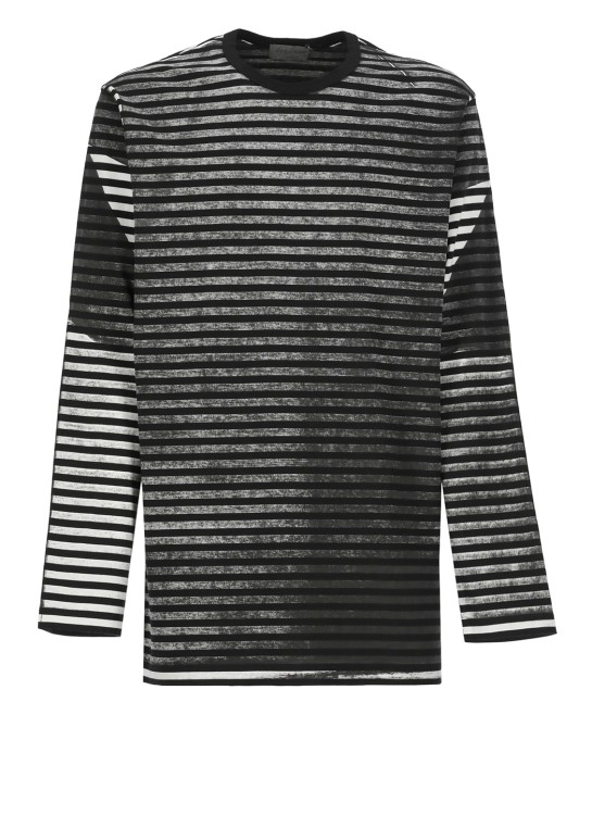Shop Yohji Yamamoto Grey Pour Homme Cotton Sweater