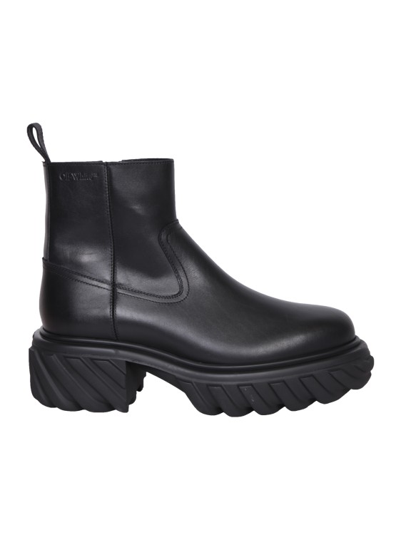 Shop Off-white Tractor Motor Black Boots