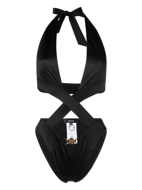 Versace Medusa &apos;95 Black Swimsuit