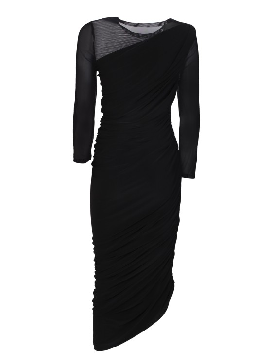 Shop Norma Kamali Iconic Diana Dress In Neutrals