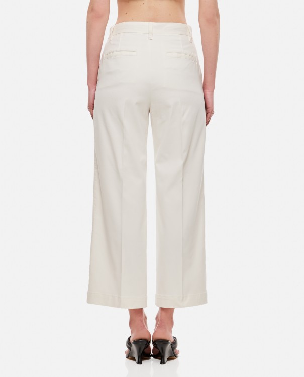Shop Polo Ralph Lauren Wide Leg Chino Pants In White