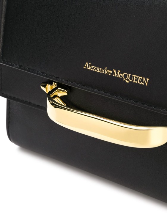 Shop Alexander Mcqueen The Story Bag In Black