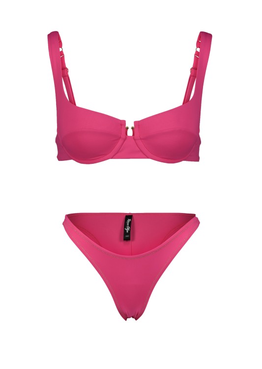 Reina Olga Brigitte Hot-pink Bikini Set