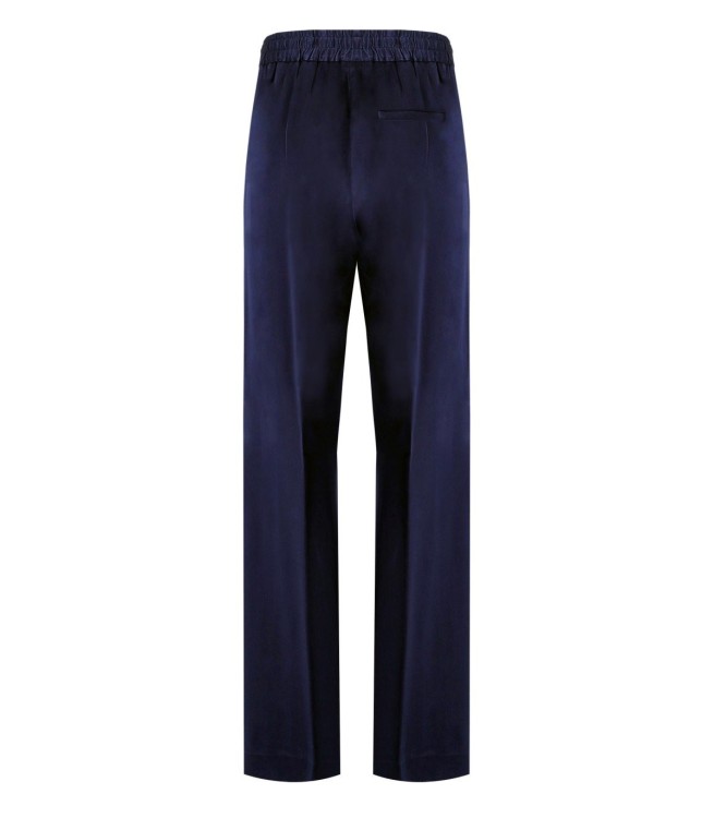 Shop Cruna Ilaria Dark Blue Trousers In Black
