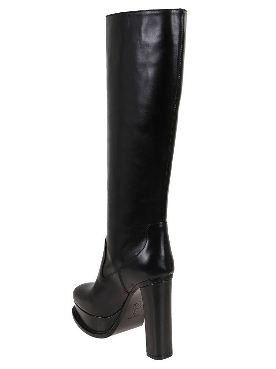 Shop Alexander Mcqueen Boot In Black Leather