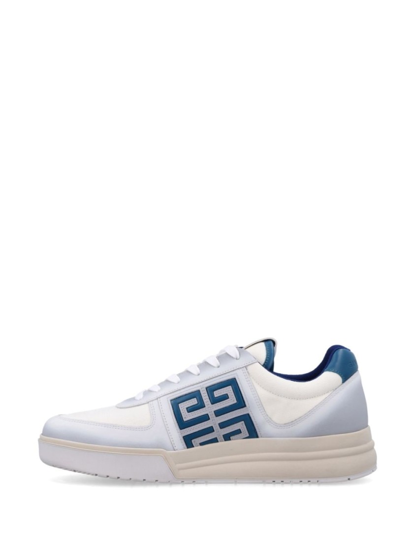 Shop Givenchy Luxury Cotton Sneakers With Iconic Design And Comfortable Fit In White