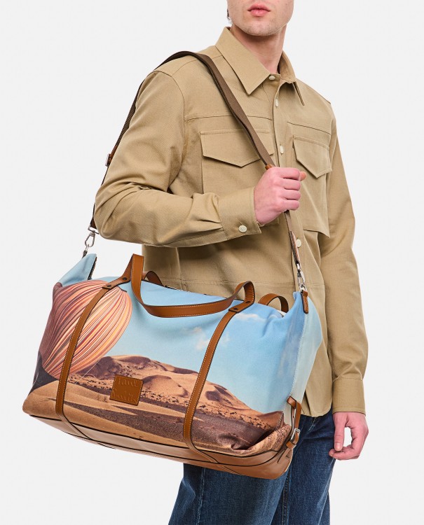 Shop Paul Smith Weekender Bag In Multicolor