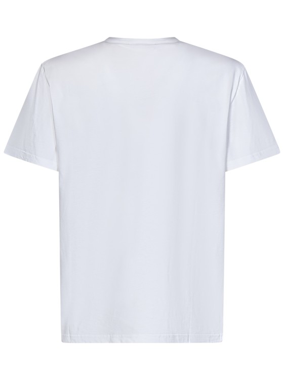 Shop Alexander Mcqueen Oversized White Cotton Jersey T-shirt