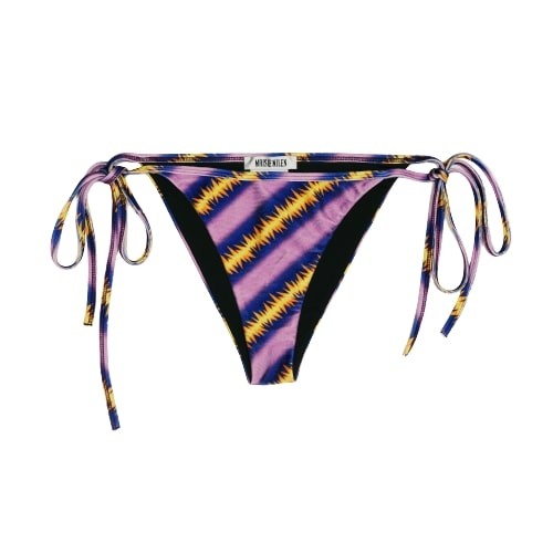 Maisie Wilen Blitz Bikini Bottoms In Multicolor