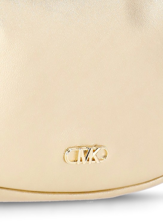 Shop Michael Michael Kors Kendall Bag In Gold