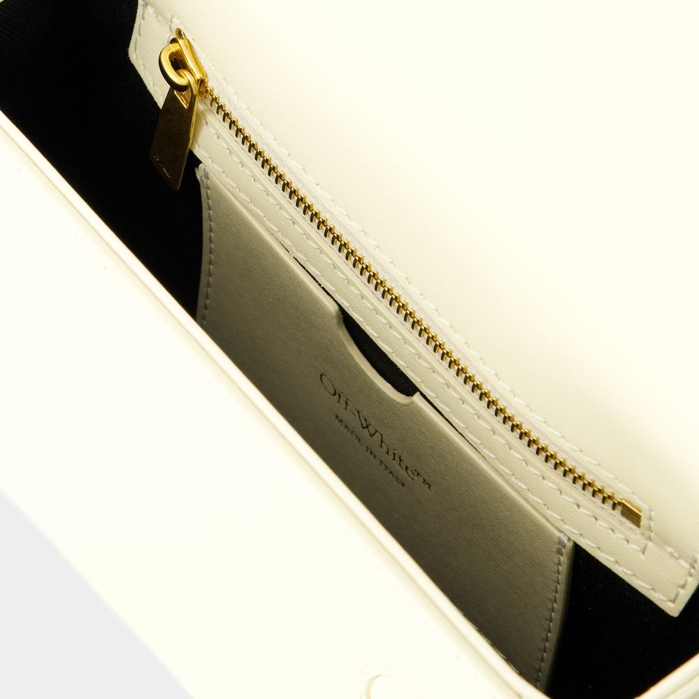 Off-white Hobo Plain Binder Bag In Neutrals