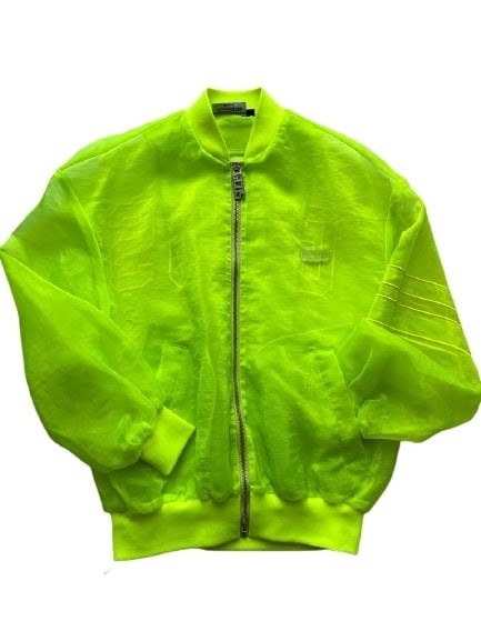 Men's winter jacket CIPO & BAXX CM193 NEONGREEN - ENEMIQ.COM