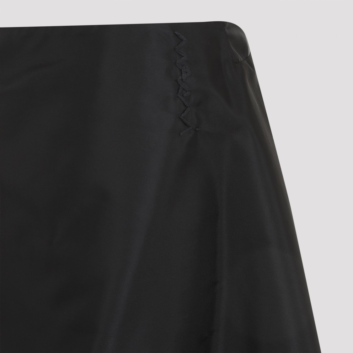 Marni Polyamide Midi Skirt In Black