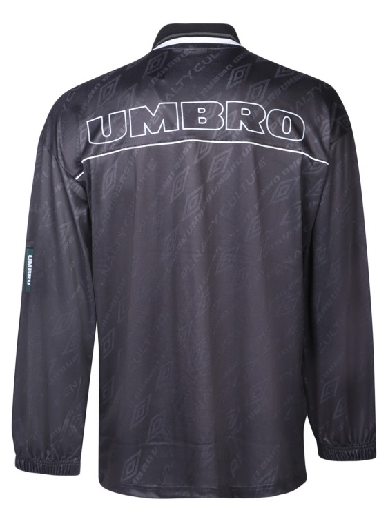 Shop Umbro Long Sleeves With Technical Fabric In Black