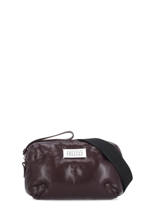 Shop Maison Margiela Glam Slam Shoulder Bag In Purple