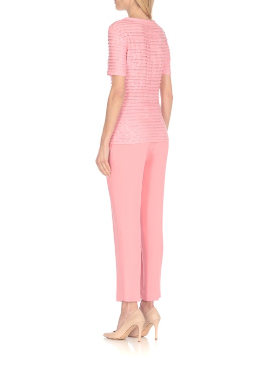 Shop Ermanno Scervino Pink Cotton Tshirt