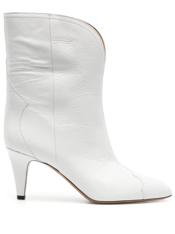 Shop Isabel Marant Dytho Boots In White