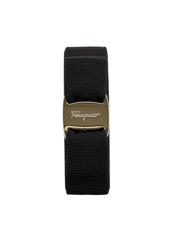 FERRAGAMO GROS GRAIN HAIR CLIP