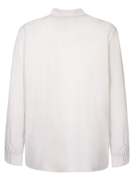 Shop Herno Cotton Shirt In White