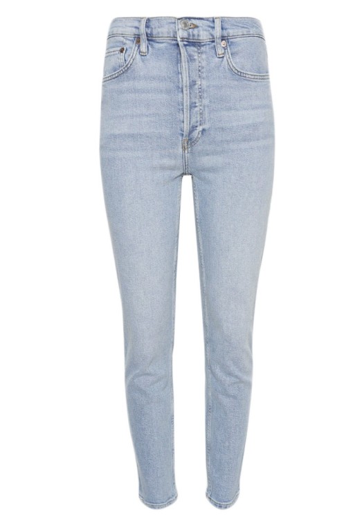 RE/DONE 90S HIGH RISE ANKLE CROP JEAN,190-3WHRAC