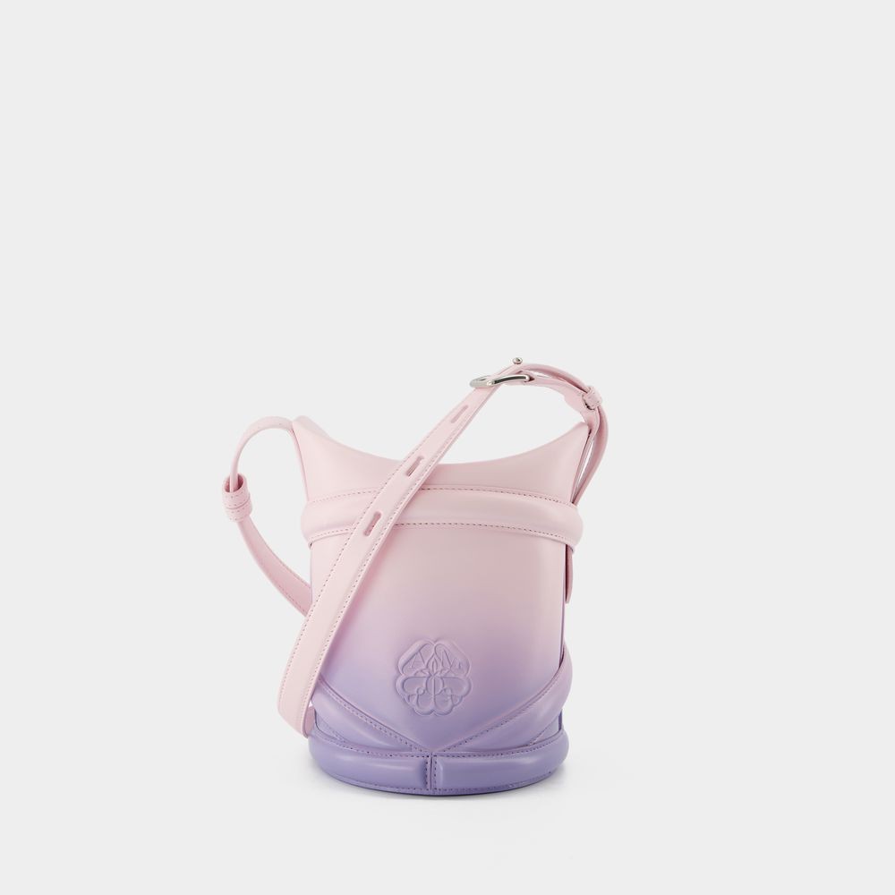 Alexander Mcqueen The Curve Hobo Bag In Pink