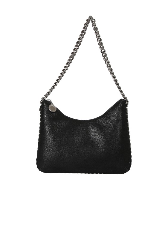 Shop Stella Mccartney Shaggy Shoulder Bag In Black