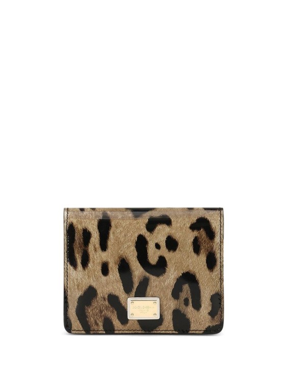 Dolce & Gabbana All-over Leopard-print Wallet In Neutrals