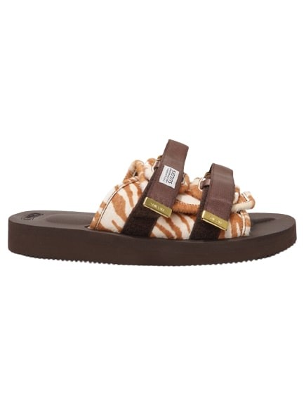 Suicoke Moto-vhl Open Toe Sandals In Black