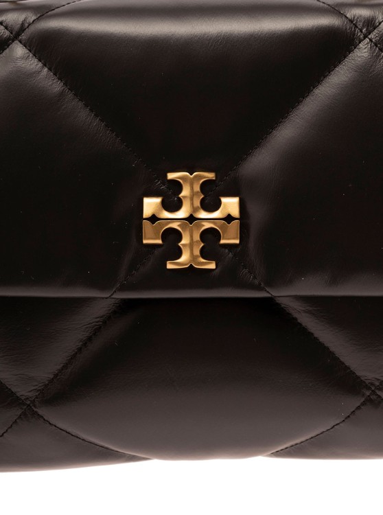 Shop Tory Burch Kira Diamond' Black Crossbody Bag