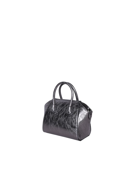 Shop Givenchy Leather Bag In Grey
