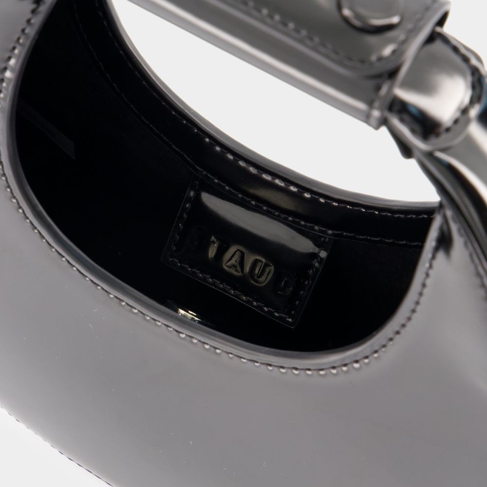 Staud Good Night Moon Purse - Leather - Black In Black