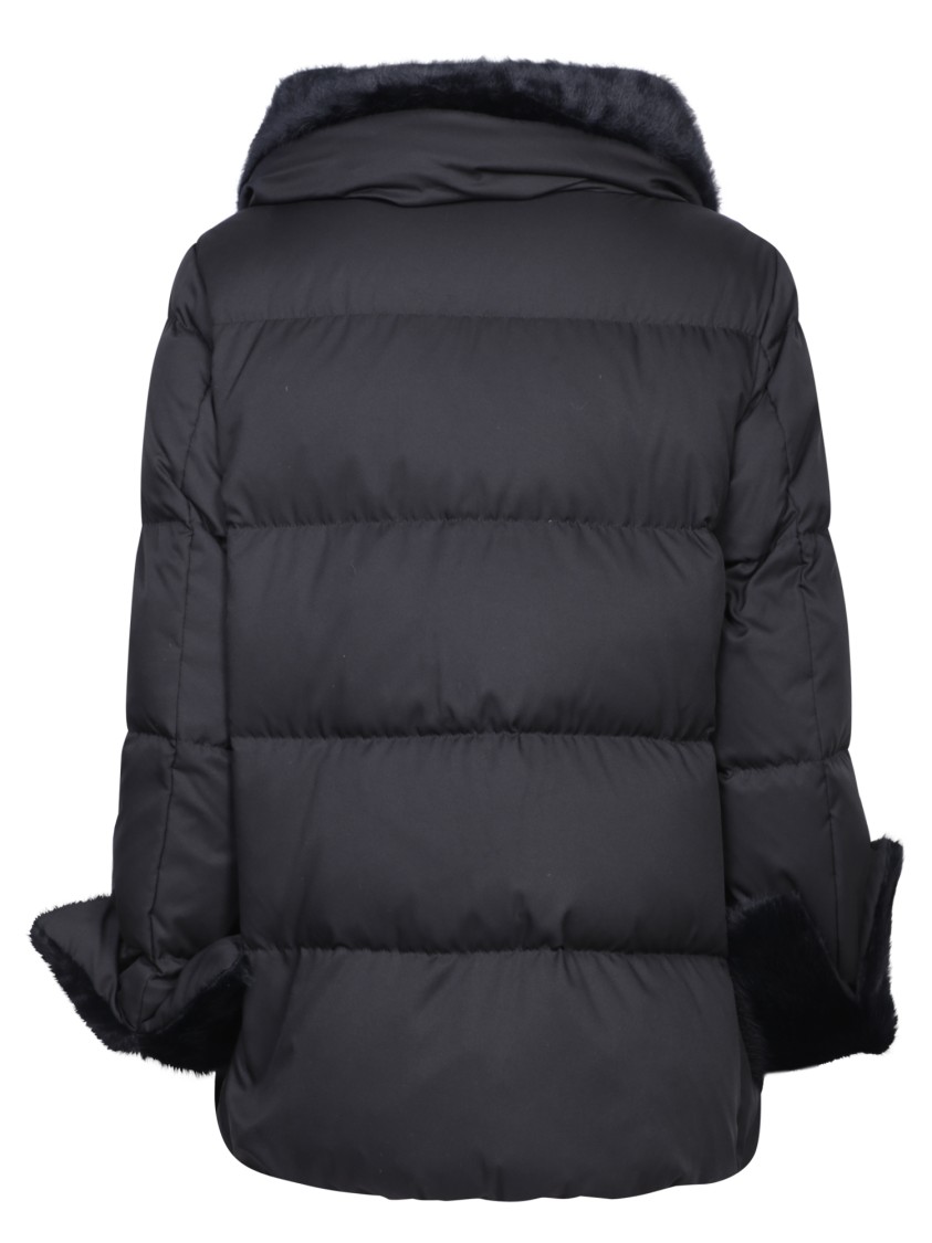 Herno Polar-tech Down Jacket In Black