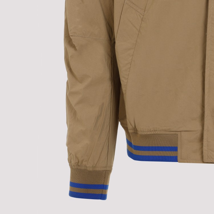 Universal Works Sand Ns Bomber Recycled Polyamide Jacket In Neutrals