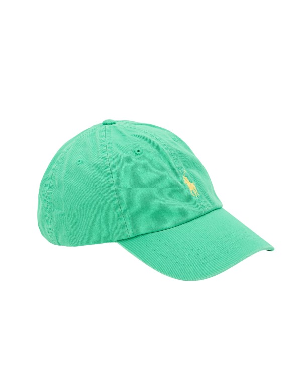 Shop Polo Ralph Lauren Sport Cotton Hat In Green