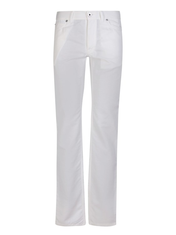 Shop Brioni Meribel White Trousers