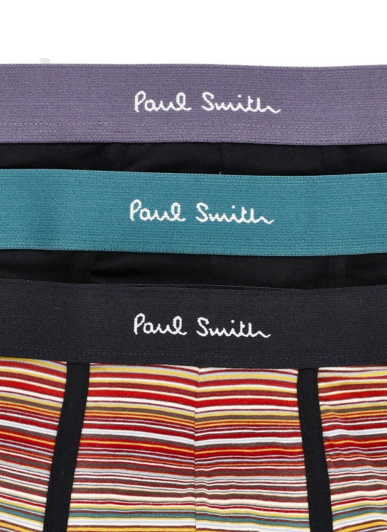 Shop Paul Smith 3 Boxer Set With Logo In Black