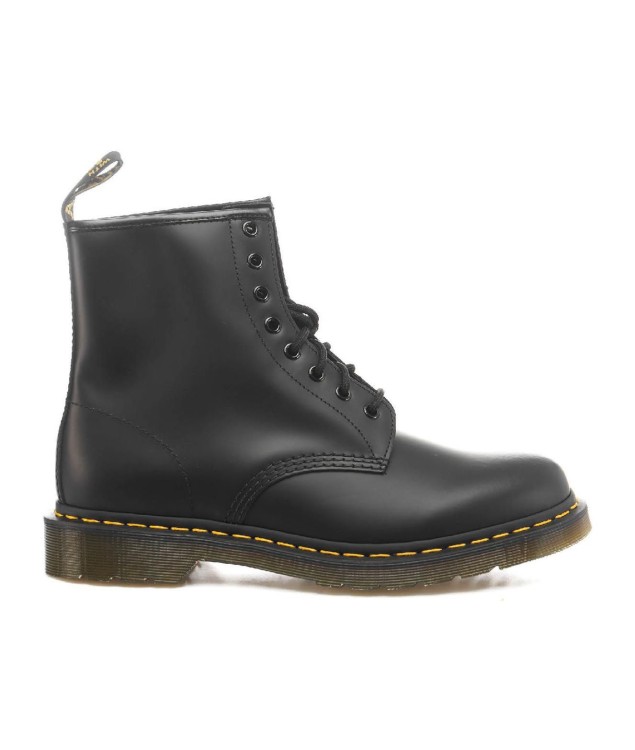 DR. MARTENS' BLACK ANKLE BOOTS "1460 SMOOTH"