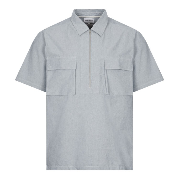 Norse Projects Ivan Cordura Tab Series Shirt In Blue