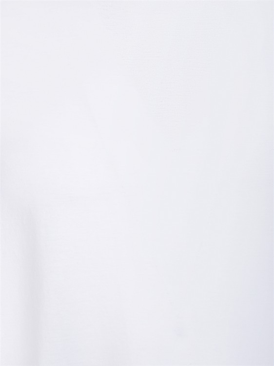 Shop Dell'oglio White Crepe Light T-shirt