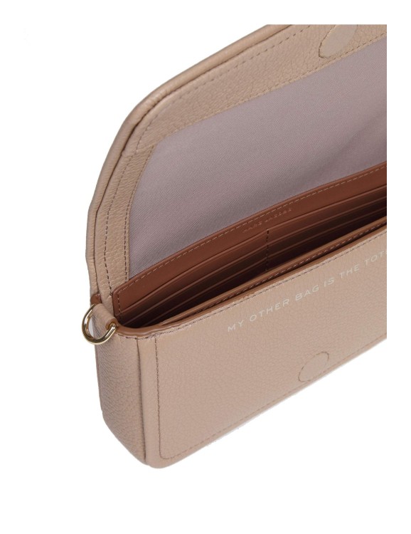 Marc Jacobs The Mini Bag In Camel Color Leather In Pink