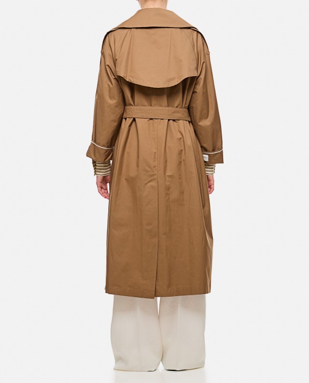 Shop Max Mara Utrench Impermeable Coat In Brown